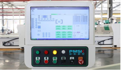 Painel de Controle - Interface de programação CNC intuitiva