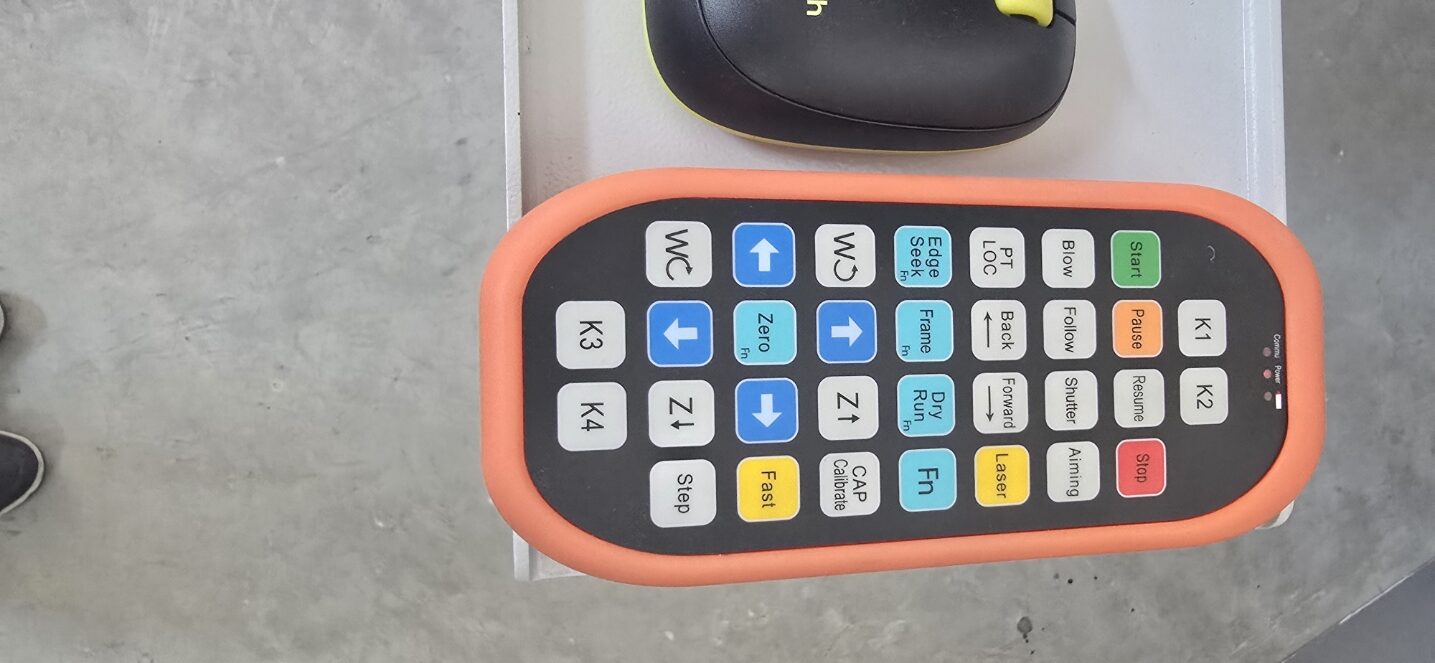 CNC Fiber Pro 1530 - Controle Remoto