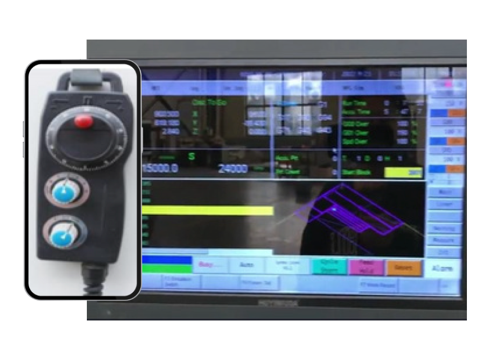 Comando Syntec e Controle Remoto