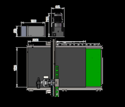 Dimensões Robust Plus - Vista 1 (SEM Mesa)