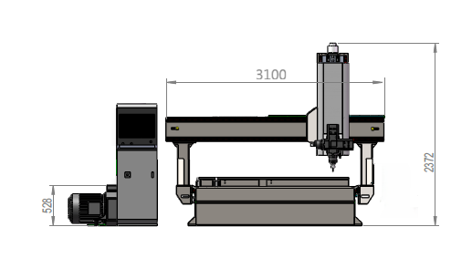 Dimensões CutPro Plus - Vista 1