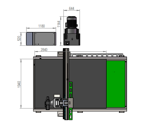 Dimensões CutPro Plus - Vista 3