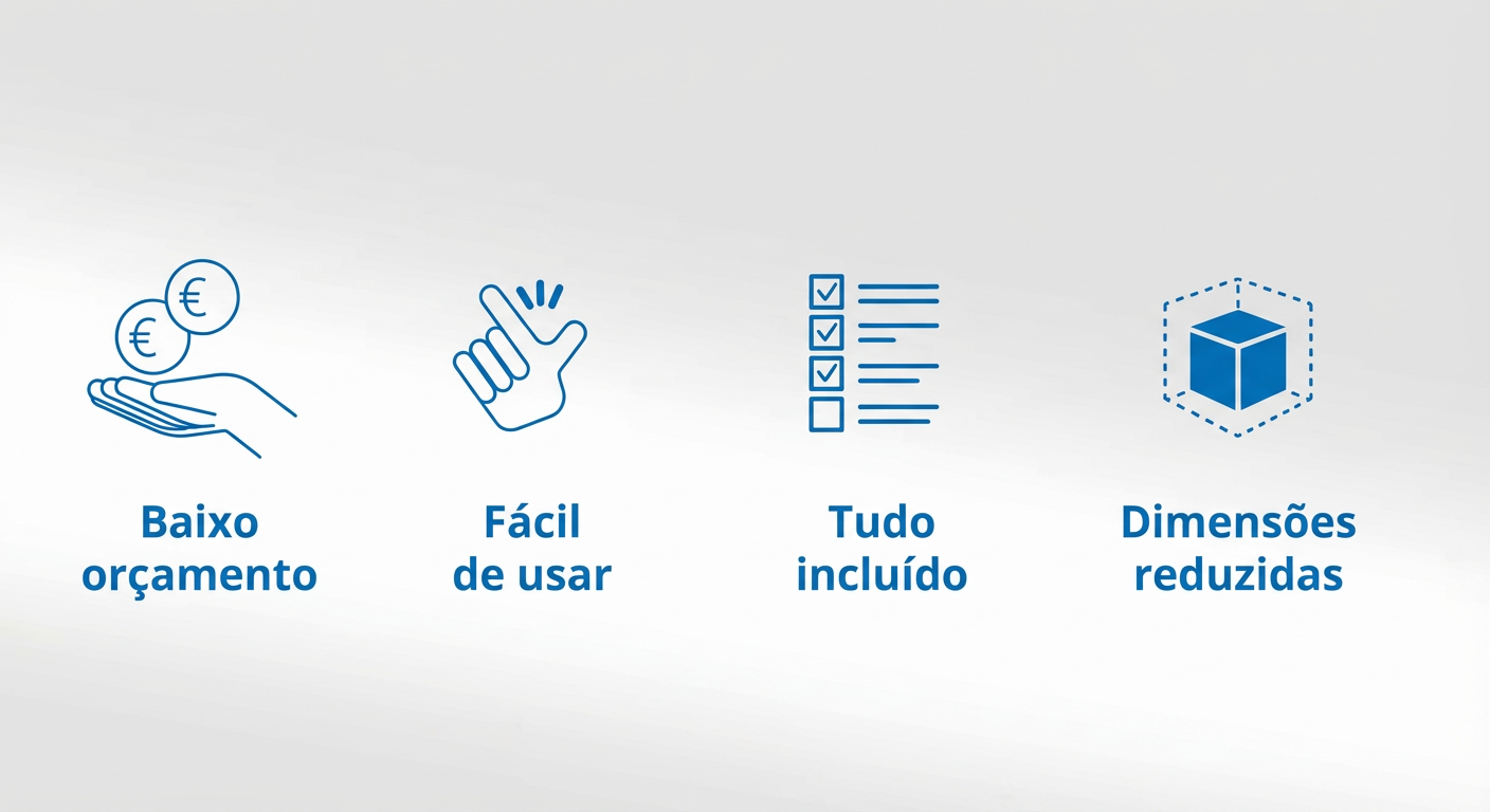 Benefícios Univer 620 - Espaço Compacto