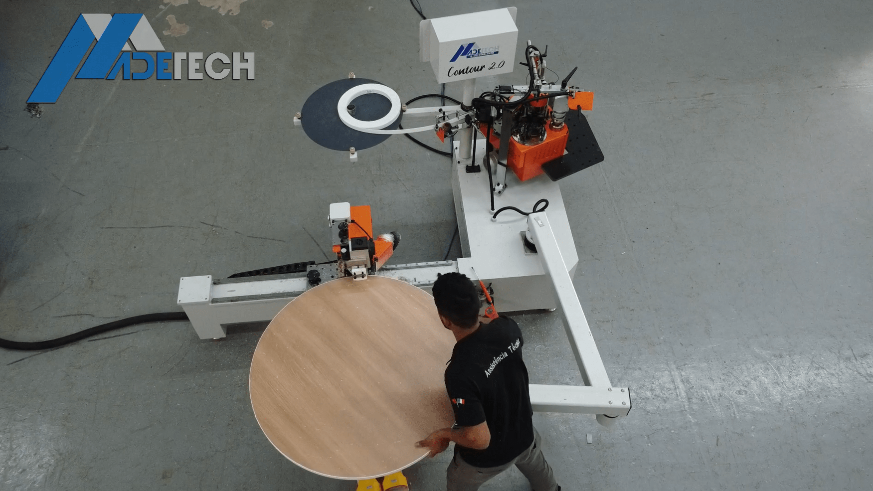 Coladeira de bordos para peças ergonômicas Contour 2.0 - Imagem 3