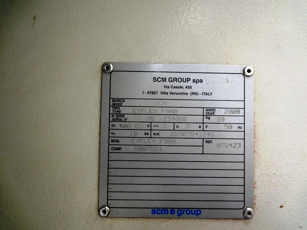 Centro de furação Cyflex 900 - Imagem 6